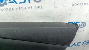 Honda Accord 23-24 rear right door panel, black leather, leather armrest, scratches, needs cleaning, dented leather