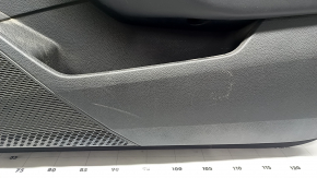 Honda Accord 2023-2024 front right door panel, black leather, leather armrest, black leather insert, scratches, needs cleaning