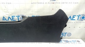 Honda Accord 23-24 center console trim, left side, large, black, worn, scratches
