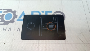 Tesla Model 3 18-keycard, worn, cracked