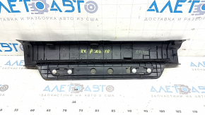Front right door sill plate for Lexus RX350 RX450h 10-15, black, scratches, dents on chrome