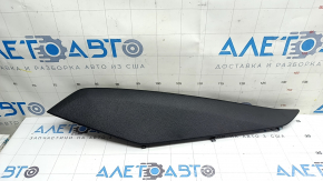 Left side center console trim for Honda Accord 2023-2024, black, scratched