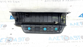 Rear right door sill plate for Lexus RX350 RX450h 10-15, black, scratches, broken mount