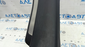 Rear right door sill plate for Lexus RX350 RX450h 10-15, black, scratches, broken mount