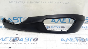 Right side passenger seat trim for BMW X3 F25 11-17, black, electrically powered, scratches, broken mount