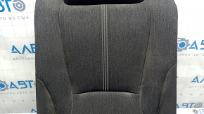 Rear row of seats, 2nd row, upper part, left, Honda Accord 23-24, gray cloth, with white stitching, needs cleaning, dented
