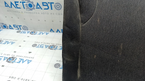Rear row of seats, 2nd row, upper part, left, Honda Accord 23-24, gray cloth, with white stitching, needs cleaning, dented