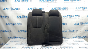 Rear seat, 2nd row, upper right, Honda Accord 23-24, gray fabric, with white stitching, with armrest, dry-cleanable, dented, with armrest