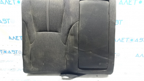 Rear seat, 2nd row, upper right, Honda Accord 23-24, gray fabric, with white stitching, with armrest, dry-cleanable, dented, with armrest