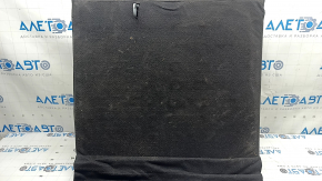 Rear seat, 2nd row, upper right, Honda Accord 23-24, gray fabric, with white stitching, with armrest, dry-cleanable, dented, with armrest