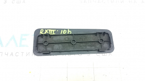 Lower tailgate plug for Lexus RX350 RX450h 10-15 plastic, black