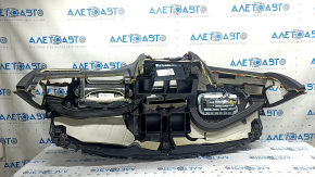BMW X3 F25 11-17 black dashboard with AIRBAG without projection