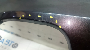 Rear bumper lip BMW X3 F25 11-17 M-Sport, glossy, cracks, scratches, dented