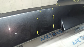 Rear bumper lip BMW X3 F25 11-17 M-Sport, glossy, cracks, scratches, dented
