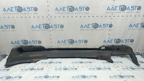 Rear bumper lip BMW X3 F25 11-17 M-Sport, glossy, cracks, scratches, dented