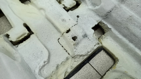 Front floor covering for BMW X3 F25 11-17, black, M-Sport, needs dry cleaning, torn foam