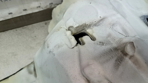 Front floor covering for BMW X3 F25 11-17, black, M-Sport, needs dry cleaning, torn foam