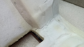 Front floor covering for BMW X3 F25 11-17, black, M-Sport, needs dry cleaning, torn foam