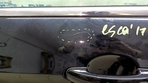 Front left door assembly for Ford Escape MK3 13-19, white YZ, with code, laminated glass, nicks, chips, scratches