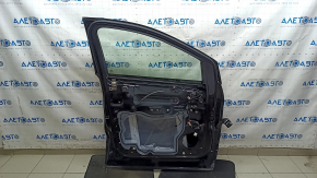 Front left door assembly for Ford Escape MK3 13-19, white YZ, with code, laminated glass, nicks, chips, scratches