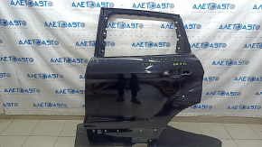 Bare rear left door for Ford Escape MK3 13-19, black UM, scratches, scuffs, putty, partial paint 0.25-0.3