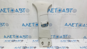 Left upper center pillar trim for Ford Escape MK3 16-19, gray, dry cleanable, broken mount