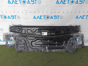 Rear panel VW Passat b8 16-19 2 parts, on the body, black