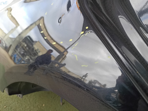 Quarter wing rear right Hyundai Sonata 15-19 black