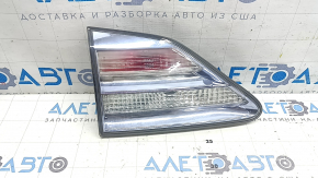 Left inner trunk lid light for Lexus RX450h 10-12 pre-restyling, polished