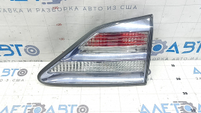 Right inner trunk lid light for Lexus RX450h 10-12 pre-restyling, polished