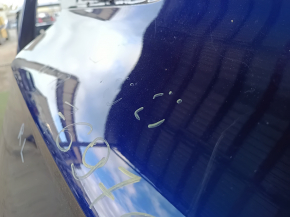 Quarter wing rear left Audi Q5 80A 18-24 S-Line on the body, blue