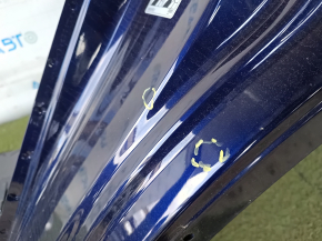 Quarter wing rear left Audi Q5 80A 18-24 S-Line on the body, blue