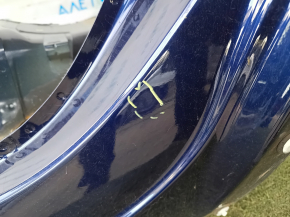 Quarter wing rear left Audi Q5 80A 18-24 S-Line on the body, blue