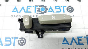 Lexus RX350 RX450h 10-15 passenger seat control with gray buttons
