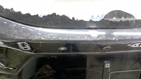 Naked tailgate of Ford Escape MK3 2017-2019 black UM, scratches, abrasions, dent, peeling paint, glue