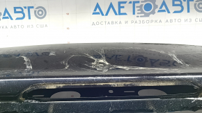 Naked tailgate of Ford Escape MK3 2017-2019 black UM, scratches, abrasions, dent, peeling paint, glue