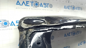 Naked tailgate of Ford Escape MK3 2017-2019 black UM, scratches, abrasions, dent, peeling paint, glue