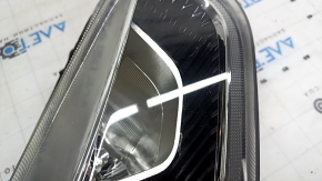 Ford Escape MK3 17-19 right front headlight, halogen + LED, light, scratches, scuffs, broken mount