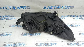 Left front headlight assembly for Ford Escape MK3 2017-2019, halogen + LED, light, sand, scuffs, scratches