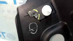 Ford Escape MK3 13-19 black lower left front pillar trim, broken guide, scratches