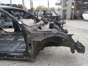 Honda Accord 23-24 front right quarter panel, black, on the body