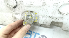 Lexus RX350 RX450h rear bumper absorber 10-15 broken fasteners, broken fasteners, dented