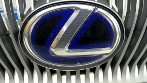 Radiator grille grill Lexus RX450h 10-12 pre-restyling, scratches, crack, swollen chrome