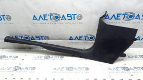 Tesla Model 3 18 front left inner door sill trim, black, scratches