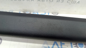 Tesla Model 3 18 front left inner door sill trim, black, scratches
