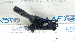 Left steering column switch for Lexus RX350 RX450h 10-15 type 2, with steering wheel adjustment joystick