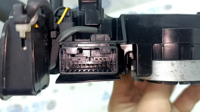 Left steering column switch for Lexus RX350 RX450h 10-15 type 2, with steering wheel adjustment joystick