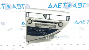 Radio, Cassette Player, Climate Control, Panel Assembly, Lexus RX350 RX450h 10-15 Type 2, Scratches, Sooty