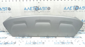 Ford Escape MK3 17-19 front bumper lip trim, silver, scratches
