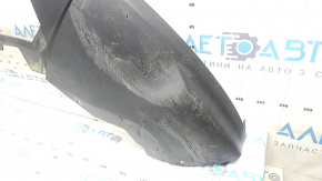 Ford Escape MK3 2017-2019 front bumper lip, texture, sand, scuffed, broken mount